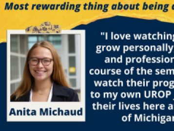 Most rewarding part of being a peer facilitator 2019-2020